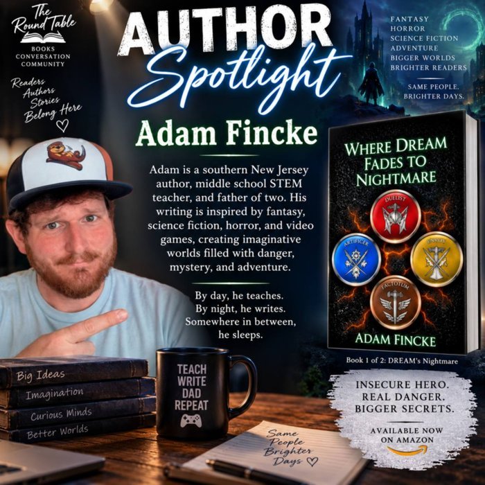 Author Spotlight: Adam Fincke — Where Dream Fades to Nightmare
